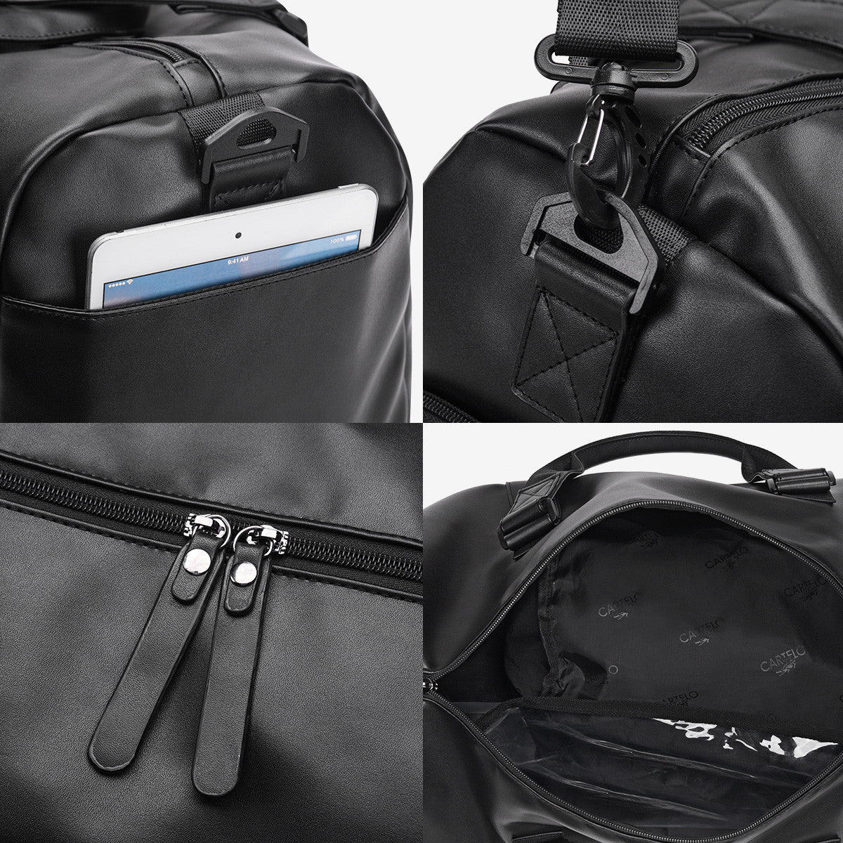 chaomen fitness bag large capacity short-distance travel bag